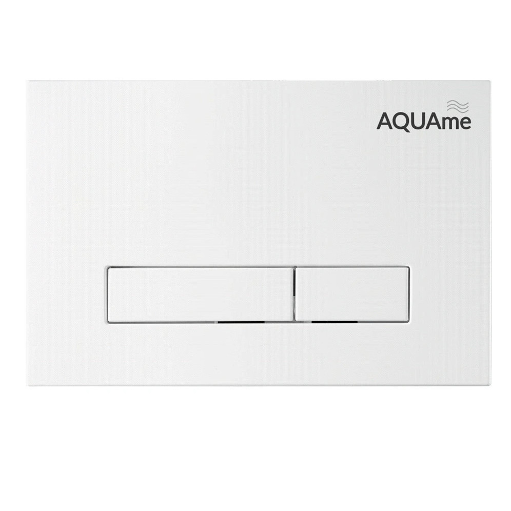 Клавиша смыва для инсталляции белая AQUAme AQM4103W