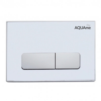 Клавиша смыва для инсталляции белая AQUAme AQM4104W