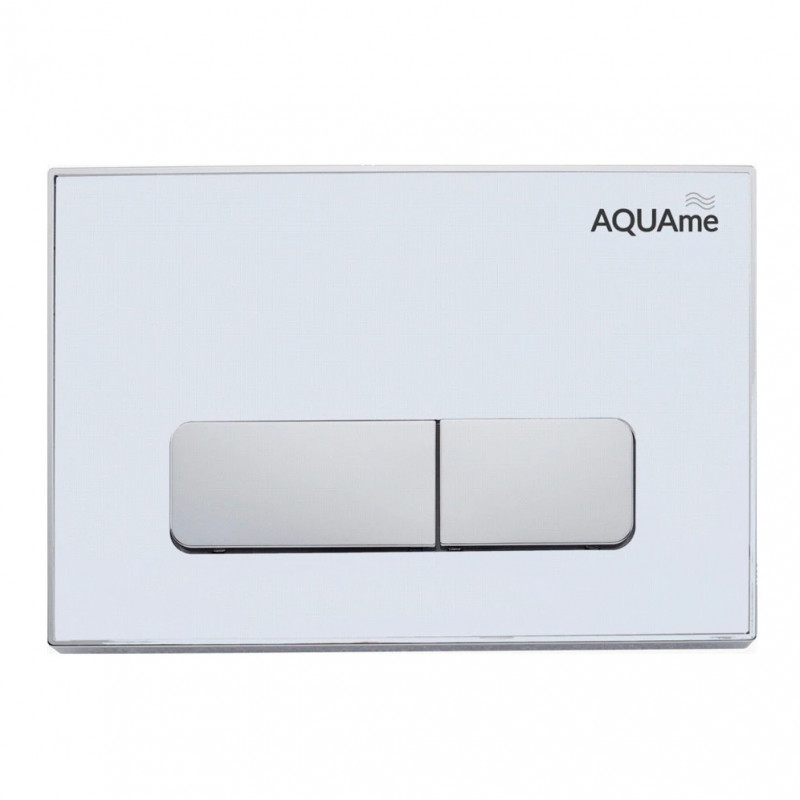 Клавиша смыва для инсталляции белая AQUAme AQM4104W