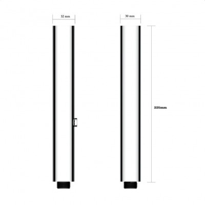 Душевая лейка хром AQUAme AQM8505CR