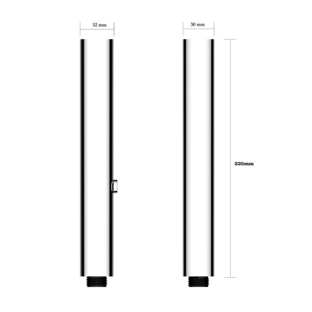 Душевая лейка хром AQUAme AQM8505CR