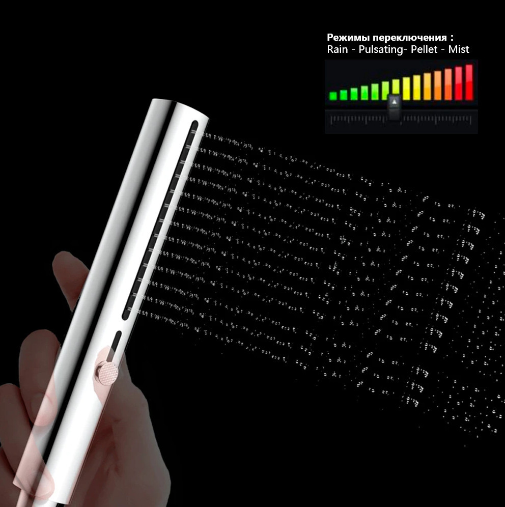 Душевая лейка хром AQUAme AQM8505CR