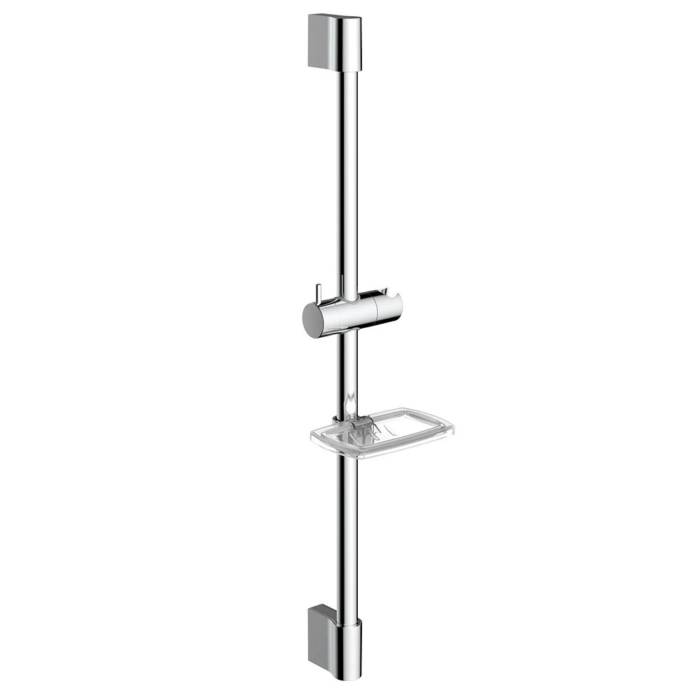 Душевая штанга настенная хром AQUAme AQM8203CR