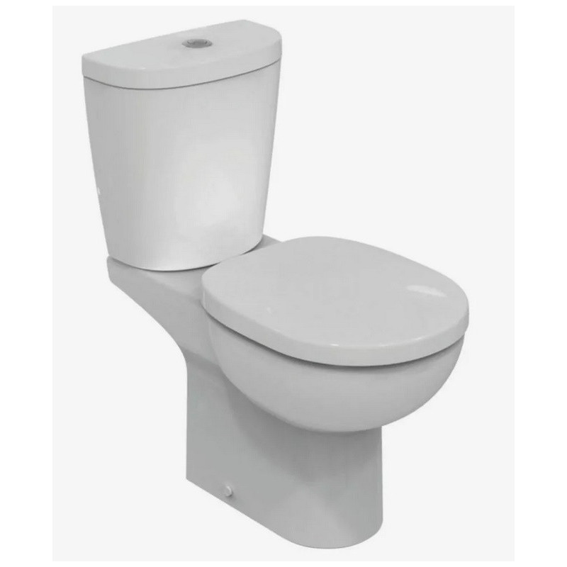 Унитаз-компакт горизонтальный выпуск 2/реж слив микролифт CONNECT CLASSIC Ideal Standard