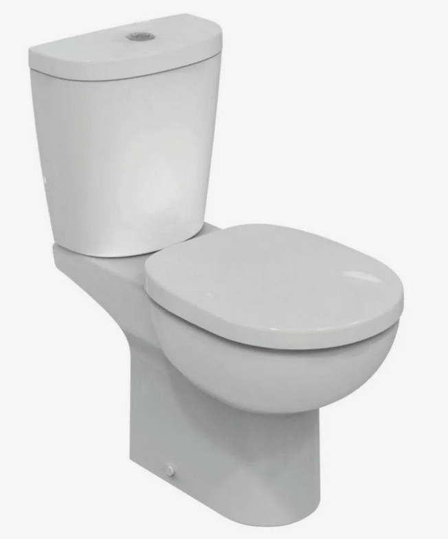 Унитаз-компакт горизонтальный выпуск 2/реж слив микролифт CONNECT CLASSIC Ideal Standard