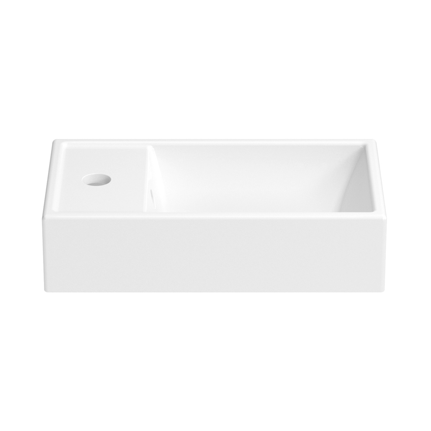 Накладная или подвесная раковина 400 x 220 x 100 WC Area 151802000