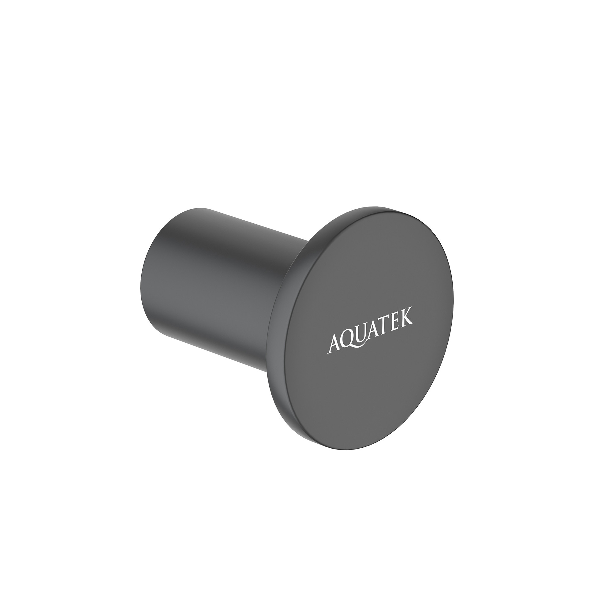 Крючок настенный черный Aquatek Лира AQ4401MB