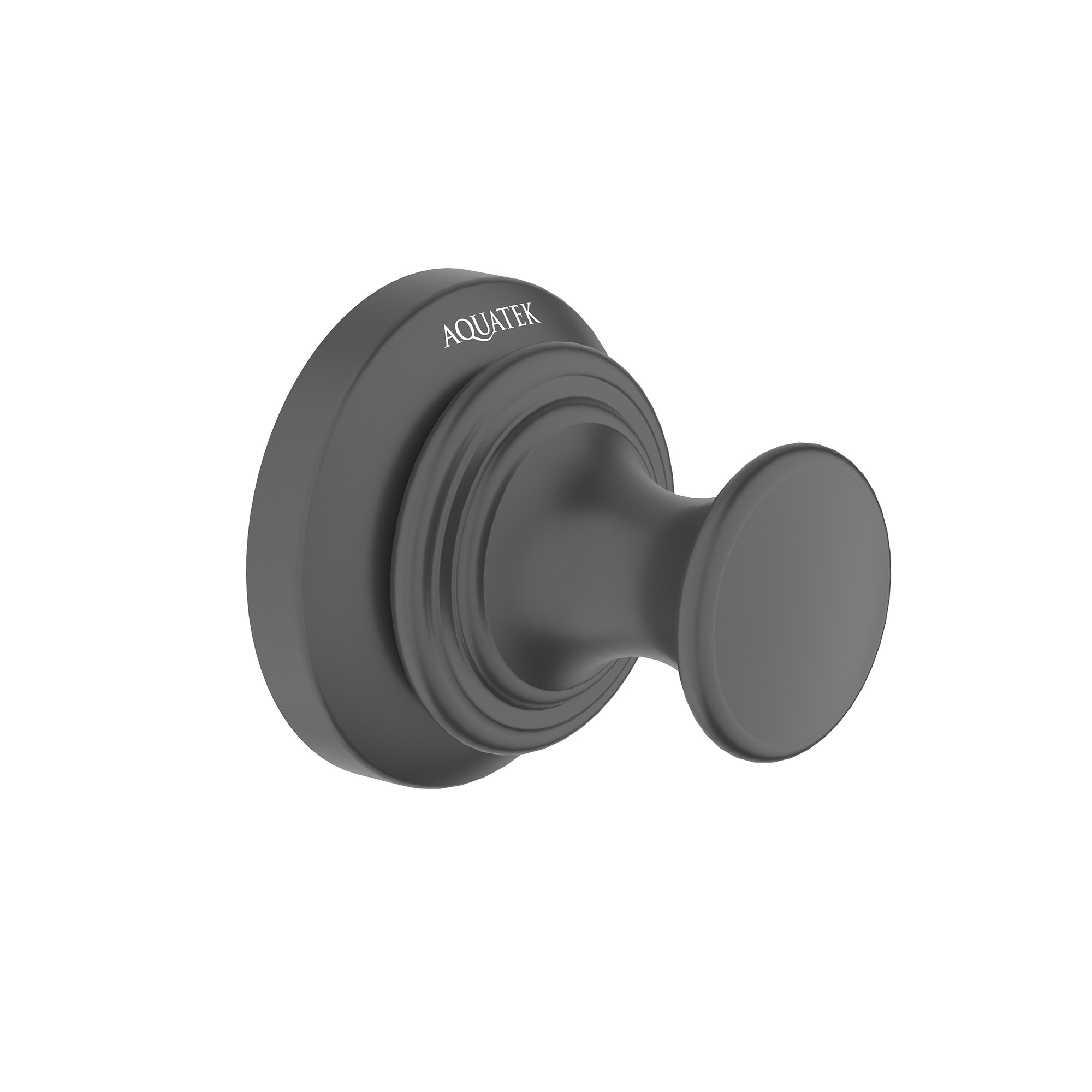 Крючок настенный черный Aquatek Классик AQ4501MB