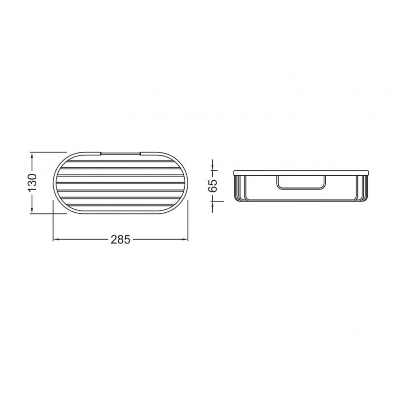 Полка для ванны хром Aquatek AQ4916CR