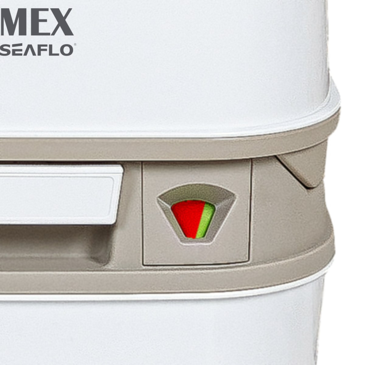 Биотуалет LUPMEX 79112, компактная модель с индикатором заполнения бака
