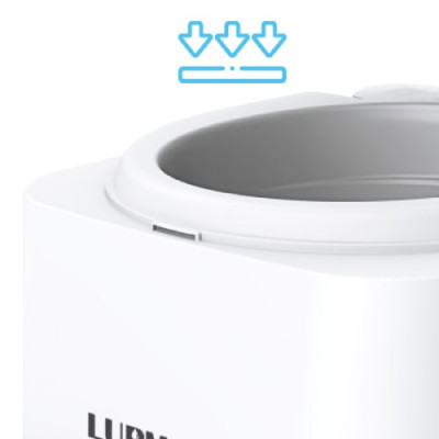 Биотуалет LUPMEX 79112, компактная модель с индикатором заполнения бака