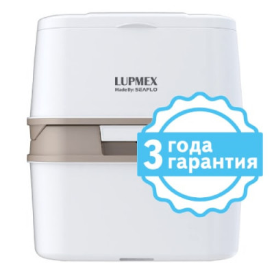 Биотуалет LUPMEX 79112, компактная модель с индикатором заполнения бака