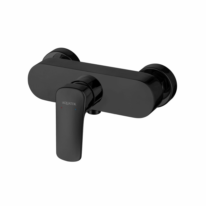 Смеситель для душа черный Aquatek Вега AQ1060MB