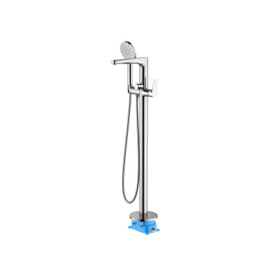 Смеситель для ванны напольный хром Aquatek Бетта AQ1145CR