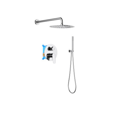 Комплект для душа хром Aquatek Оберон AQ1172CR