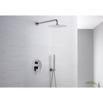 Комплект для душа хром Aquatek Оберон AQ1172CR