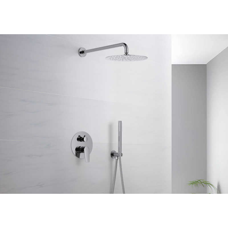 Комплект для душа хром Aquatek Оберон AQ1172CR