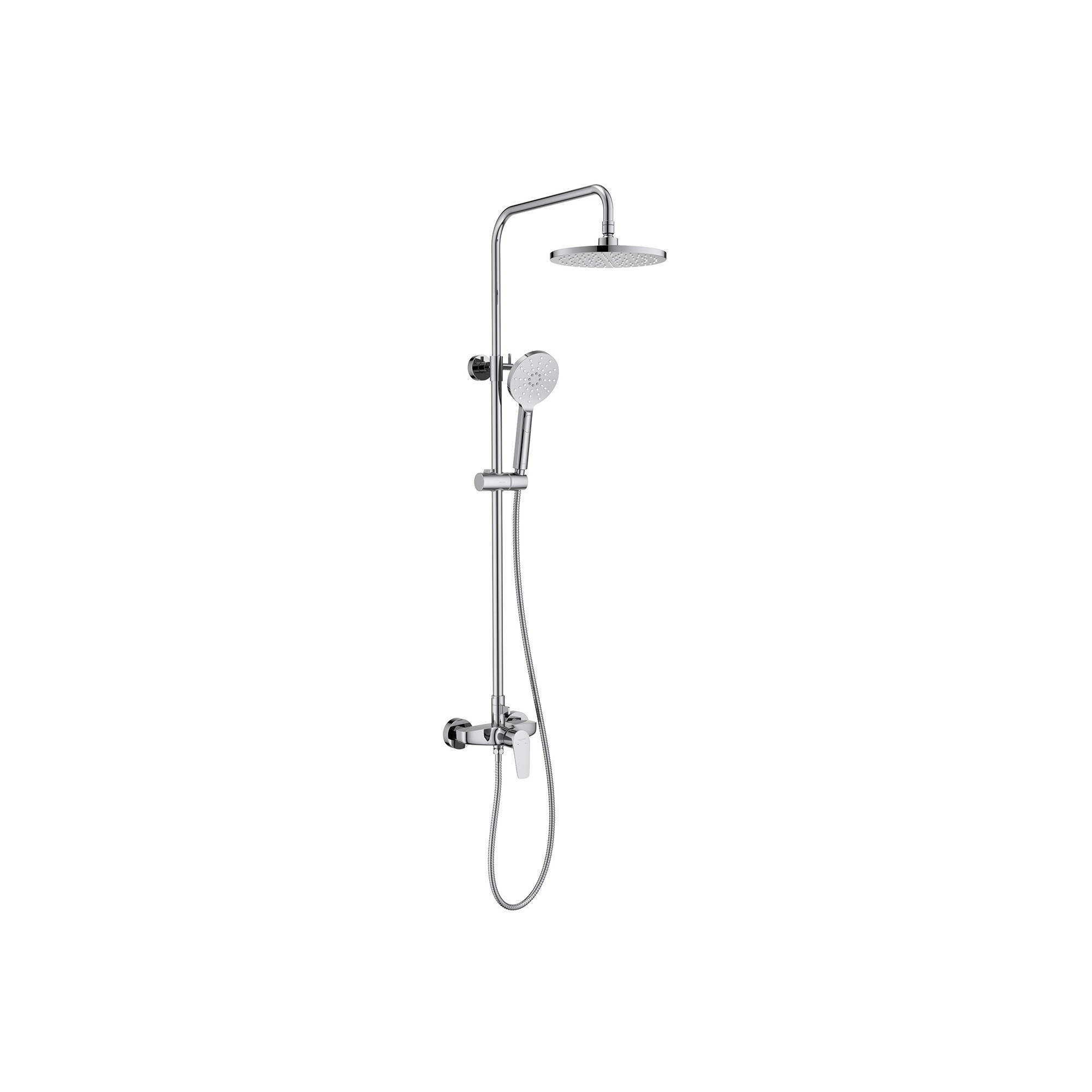 Душевая система со смесителем хром Aquatek Бетта AQ2160CR