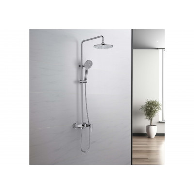 Душевая система со смесителем хром Aquatek Бетта AQ2140CR