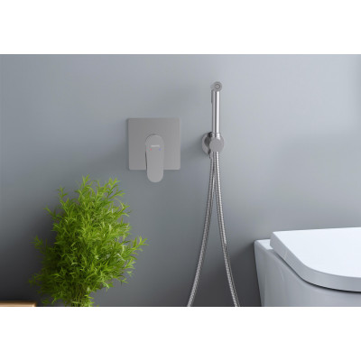 Смеситель с гигиеническим душем хром Aquatek Оберон AQ1219CR