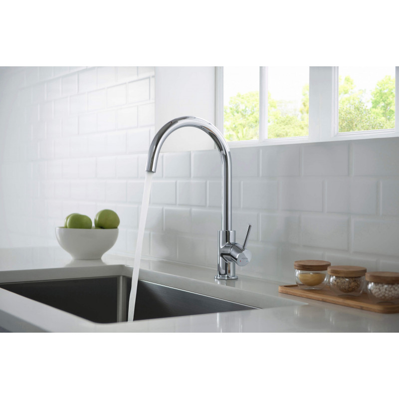 Смеситель для кухни хром Aquatek Европа AQ1382CR