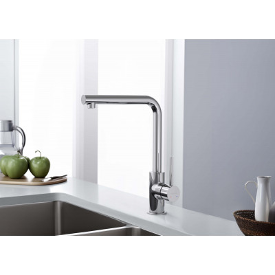Смеситель для кухни хром Aquatek Европа AQ1380CR