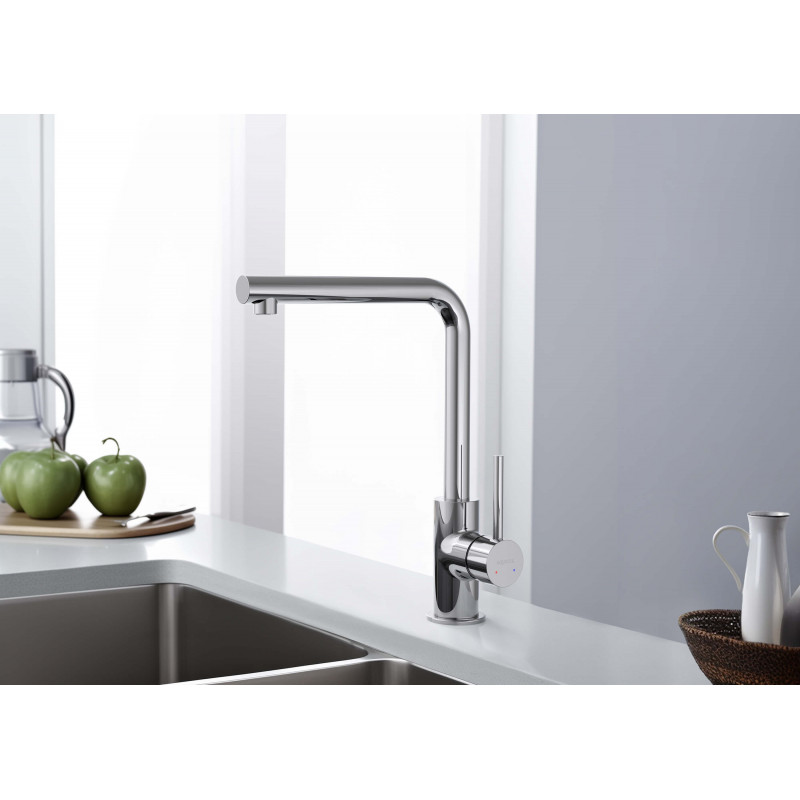 Смеситель для кухни хром Aquatek Европа AQ1380CR