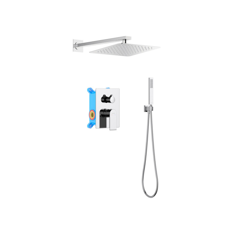Комплект для душа хром Aquatek Лира AQ1472CR