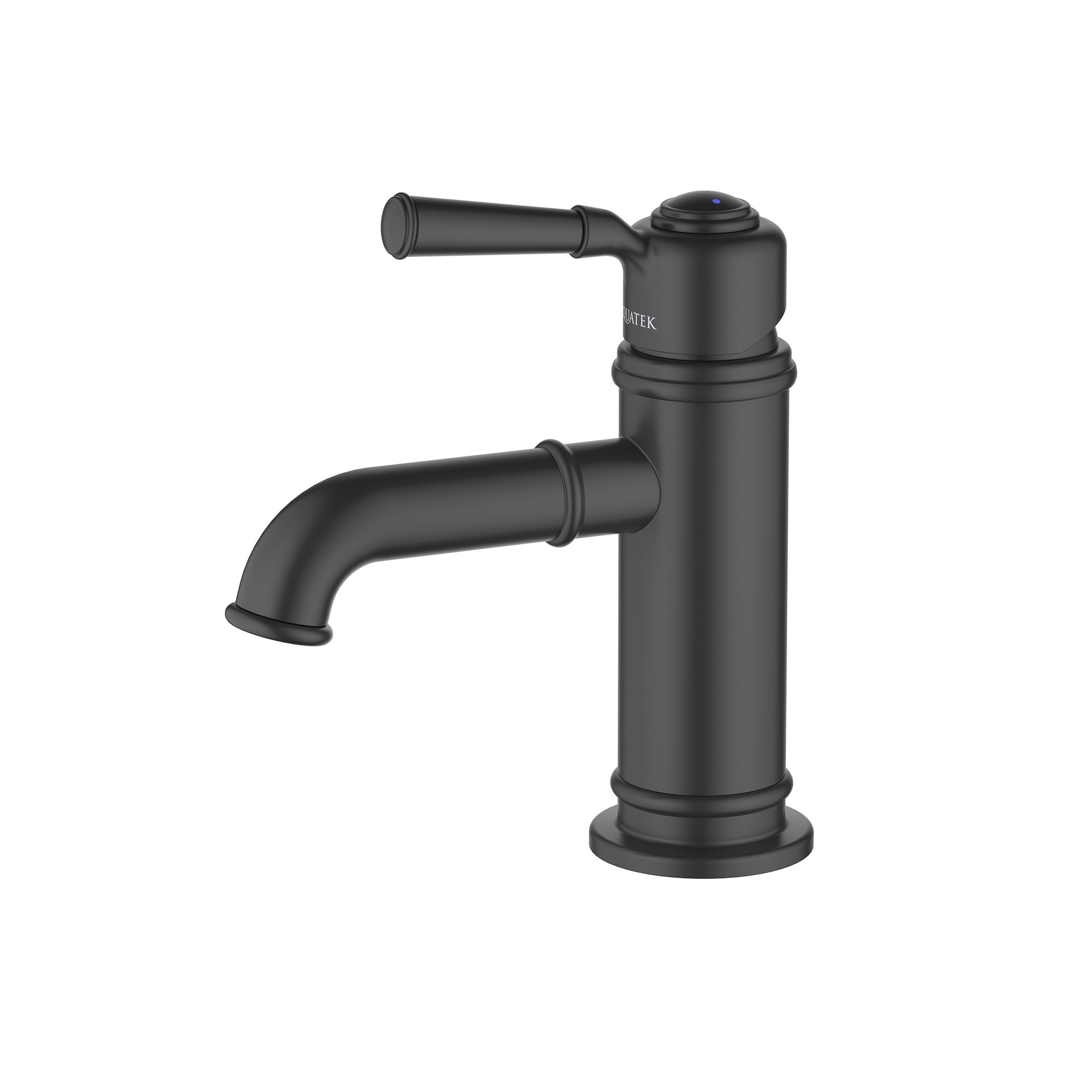 Смеситель для раковины черный Aquatek Классик AQ1510MB
