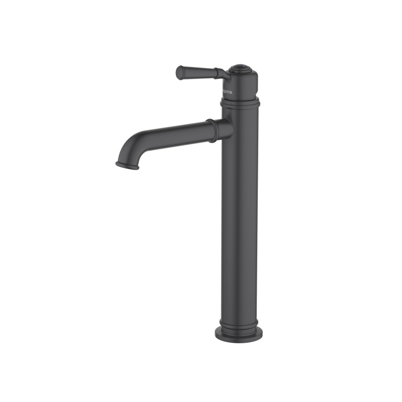 Смеситель для раковины высокий черный Aquatek Классик AQ1504MB