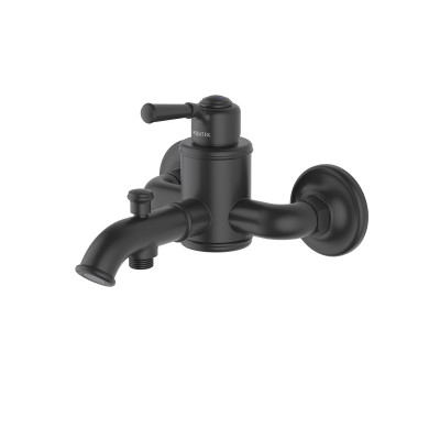 Смеситель для ванны черный Aquatek Классик AQ1540MB