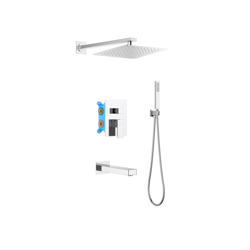 Комплект для душа хром Aquatek Либра AQ1673CR