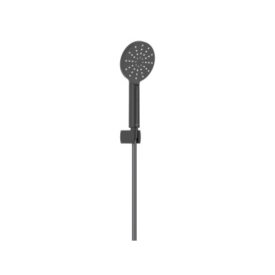 Ручной душ с держателем черный Aquatek Оберон AQ2033MB