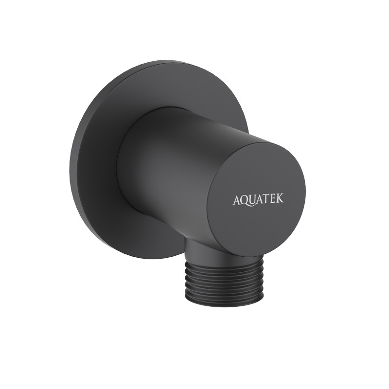 Шланговое подключение черное Aquatek AQ2456MB