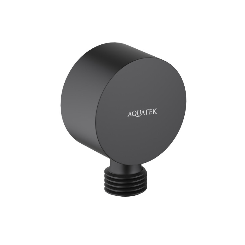 Шланговое подключение черное Aquatek AQ2457MB