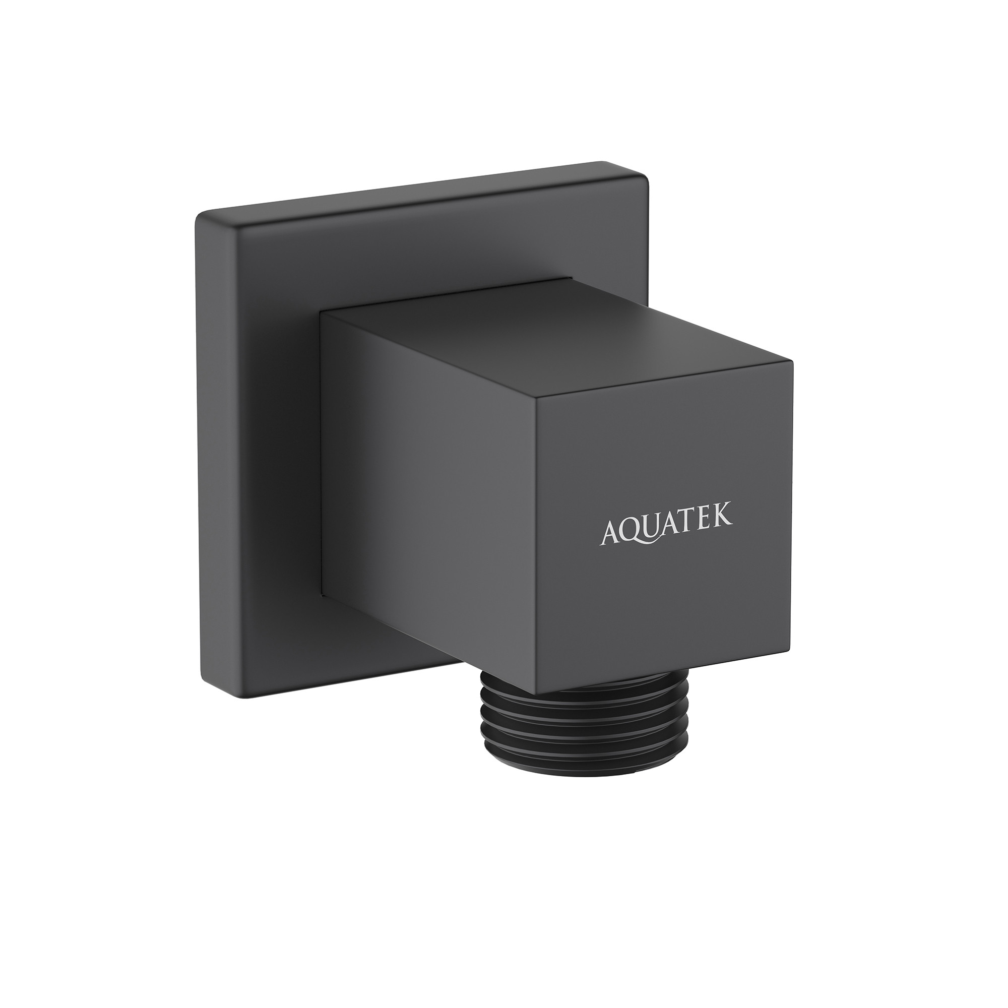 Шланговое подключение черное Aquatek AQ2458MB
