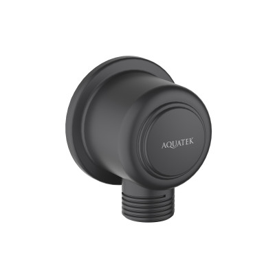 Шланговое подключение черное Aquatek Классик AQ2461MB