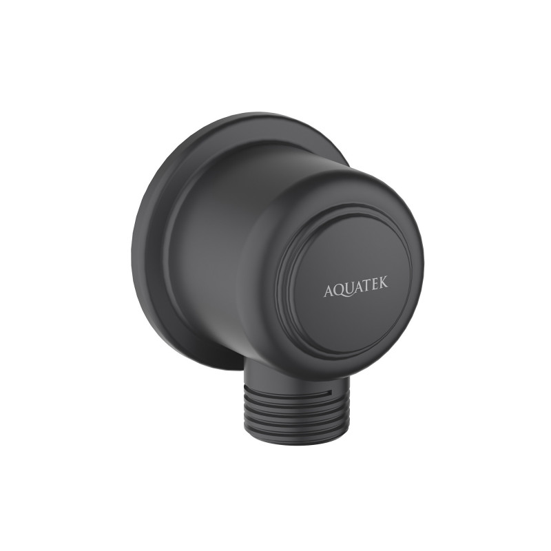 Шланговое подключение черное Aquatek Классик AQ2461MB