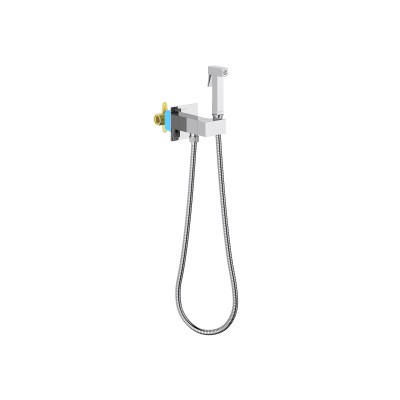 Гигиенический душ со смесителем и шлангом хром Aquatek Лира AQ1025CR