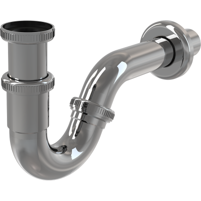 Сифон для биде DN32 металл Alca Drain A45G хром