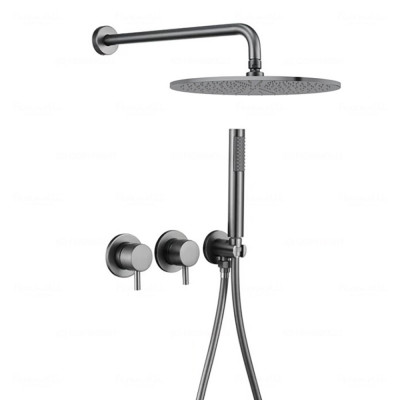 Комплект для душа графит Feramolli GM744-12
