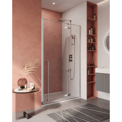 Душевая дверь хром 120x195см Cezares Liner LINER-B-12-120-C-Cr-R