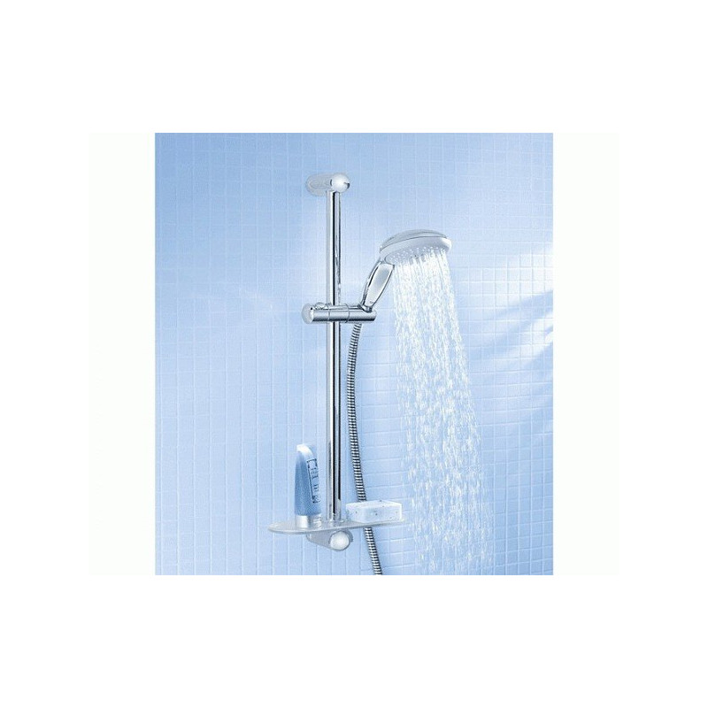 Душевой гарнитур GROHE Tempesta 100, 2 режима, штанга 600 мм, хром