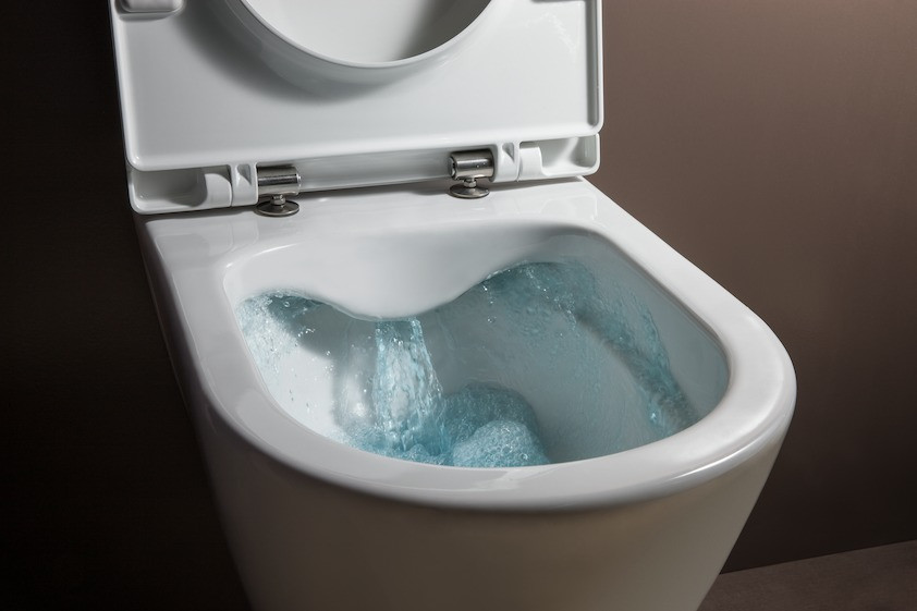 Унитаз подвесной Laufen Pro 2096.6, с глубоким смыванием, без ободка, белый
