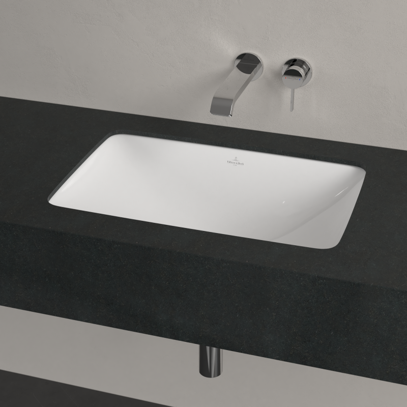 Раковина Villeroy&Boch Loop & Friends 54х34см с переливом, Альпийский белый, 4A570001