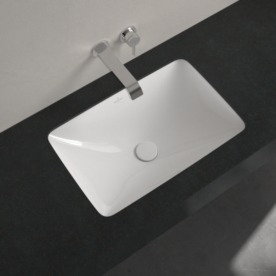 Раковина Villeroy&Boch Loop & Friends 54х34см с переливом, Альпийский белый, 4A570001