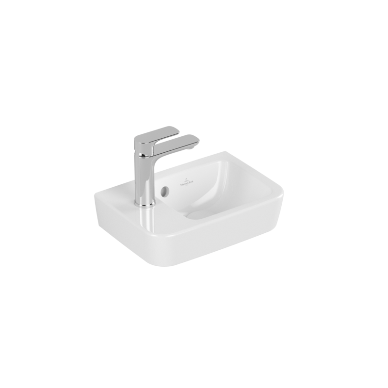 Рукомойник Villeroy&Boch O.novo 360x250x145мм с переливом, Альпийский белый