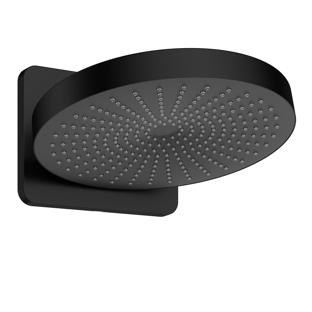 Верхний душ 25см черный Vincea Inspire VSHD-3I1CMB