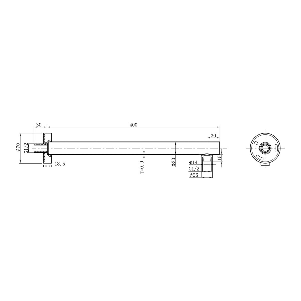 Комплект для душа хром Vincea Inspire VSHH-3I2AHCH