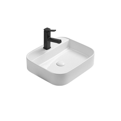 Раковина накладная белая 50x40см Vincea VBS-50550